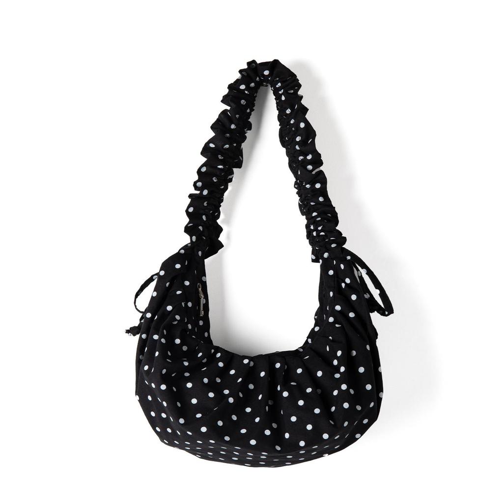 Lightweight and Versatile Polka Dot Underarm Bag, Beautiful and Casual, Trendy Handheld Shoulder Bag