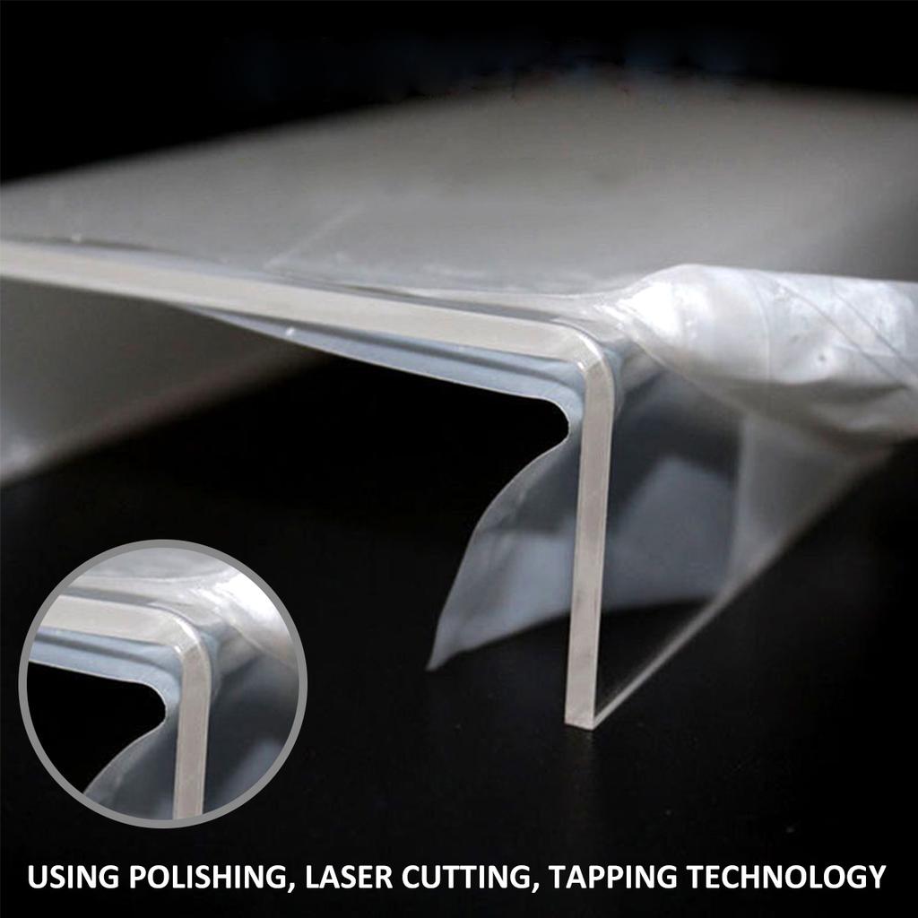 3Pcs Acrylic Display Stand Acrylic U Shape Display Stand Durable Lightweight Cupcake Holder in Different Sizes for Candy Cupcake