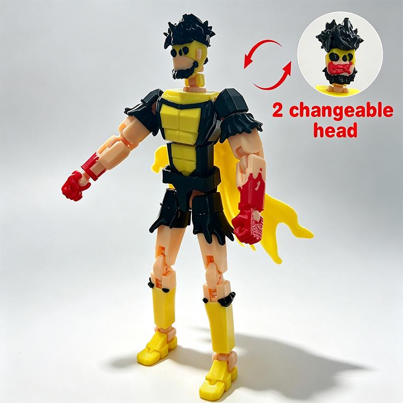 3D Printed Dummy13 Nights Bear T13 Action Figure Anime Multi-Jointed Collectible Model Toy For Birthday Xmas Gift Desktop Decor