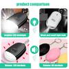 2Pcs/3Pcs 130dB Safety Alarm Self-defense Night Light Mini USB Rechargeable Emergency Security Alarm