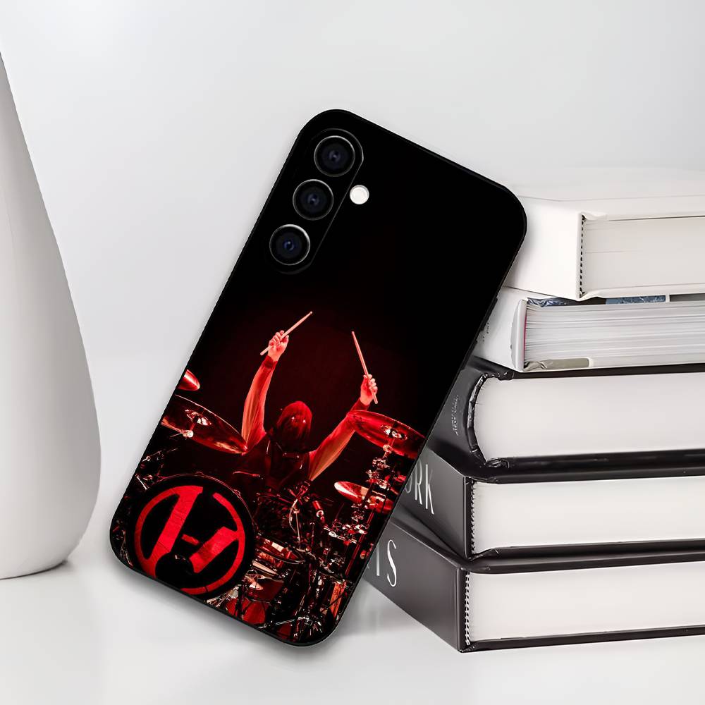 

Band T-Twenty One P-PILOTS Phone Case For Samsung Galaxy A73,A72,A71,A70,A53,A52,A51,Soft Silicone Black Cover Samsung a72