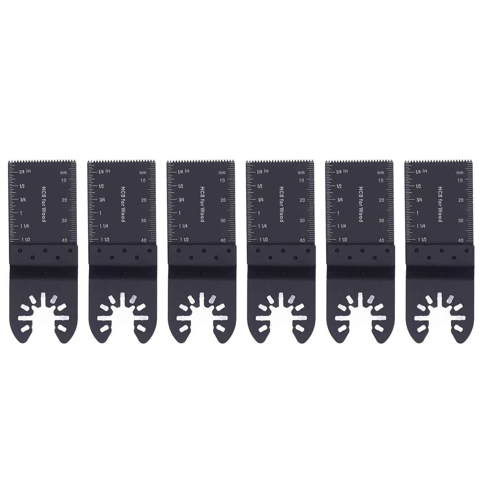 

10Pcs Oscillating Saw Blades Universal Tool Blade Kit Quick Release for Wood Metal
