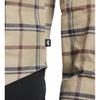 Nike Plaid Polo Long Sleeve Shirt Men Shirts Khaki DA4251-247