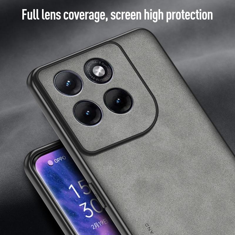 Retro Leather Skin Feel Case For Motorola Edge 70 Fusion Edge70Fusion G Shockproof Matte Silicone Soft Case Cover