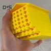 Wall Mounted Bee Hive 3D Printed Honeycomb Design Bee House Detachable Hanging Insect Hotel for Bee Ladybugs Pollinators Garden Yard Tree