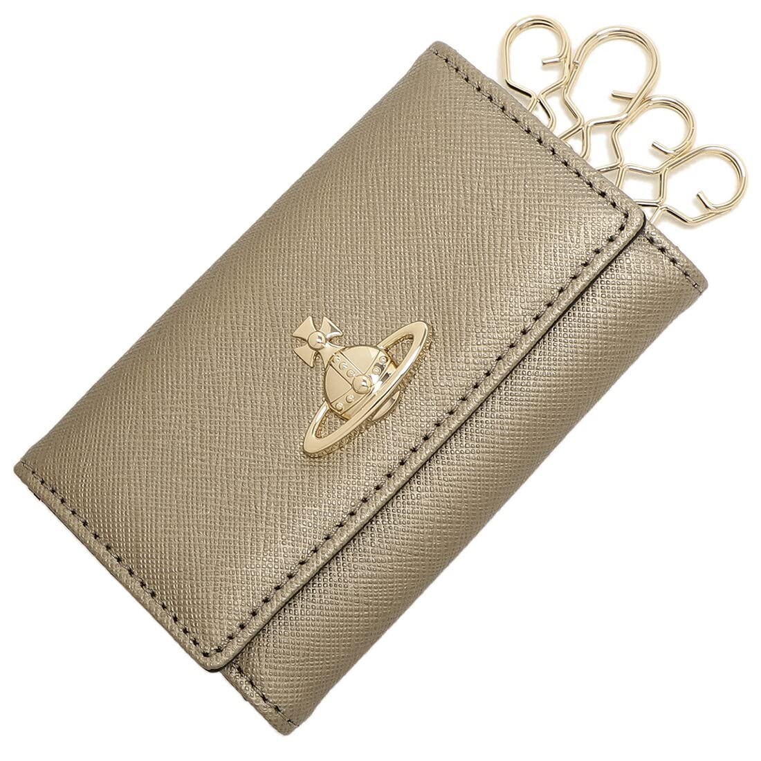 

Vivienne Westwood Saffiano Кейс для ключей 51020001 L001N P201, Серый, Женский, [Б/У] серый