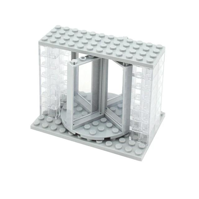 DIY Zubehör Stadt Freunde Haus MOC Teile Zaun Treppen Leiter Tor Bausteine Tür Fenster Figuren Garten Leduo Ziegel