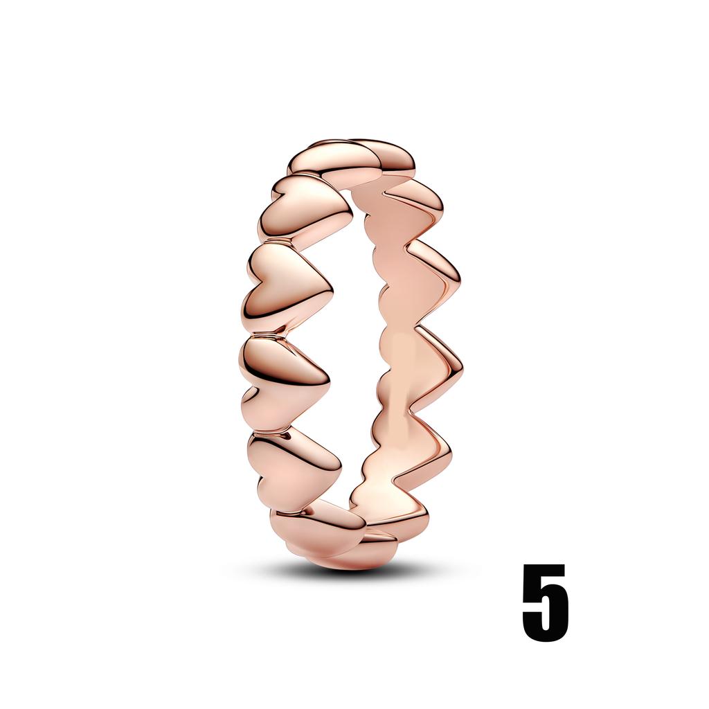 Neuer Avocado Doppel Hängeperle Kupfer Herz Charm Ewigkeit Kreis Anhänger Kompatibel Mit Authentischen Pandora Armbändern Halsketten DIY Schmuck