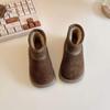 Girls Snow Boots 2025 Winter New Children's Velvet Warm Boys Cotton Boots Baby Soft Sole Non-slip Large Cotton Shoes