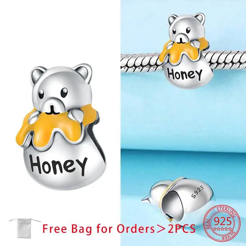 Cute Charms Copper Originales Animals Beads Pendant Fit Bracelet Necklace Accessories Bead Jewelry Making Fine Jewelry Gift