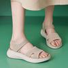 Sandalias Deportivas Casuales de Suela Gruesa para Mujer Zapato de Playa Sencillo y Ligero Estilo Deportivo Zapatos para Playa de Vacaciones para Mujer