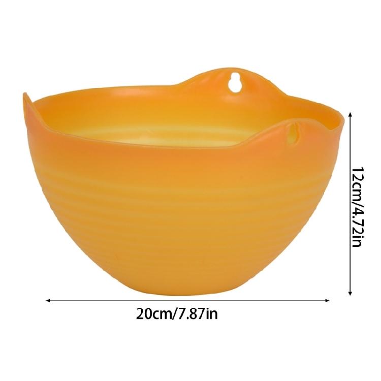 Hanging Basket Flowerpot Garden Plastic Outdoor Flowerpot Chain Type Plant Hanging Basket Flowerpot Decorations