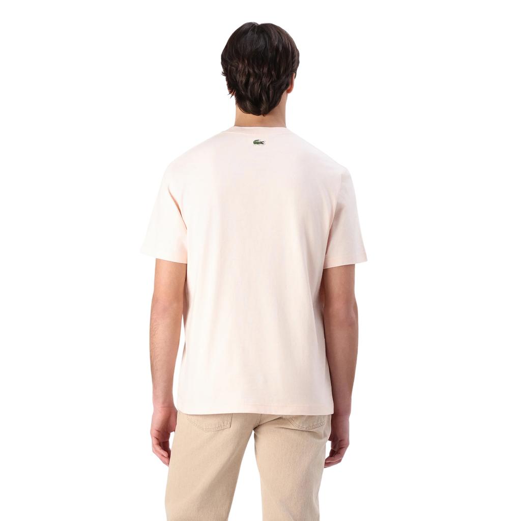 Lacoste Mens Jersey Cotton Logo T-Shirt