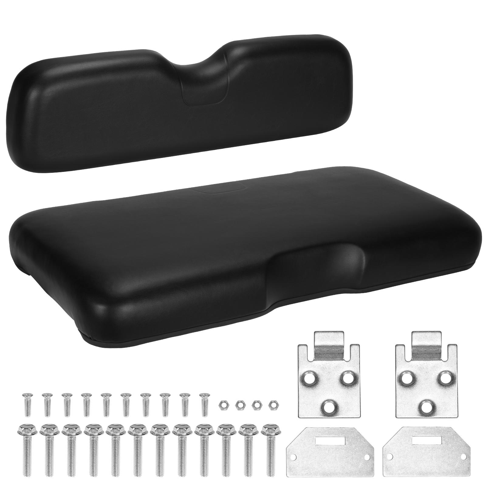 

Сборка подушки спинки и сиденья переднего сиденья Комплект подушек сиденья и спинки Совместимо для моделей EZGO RXV 2008 года выпуска и новее чёрный