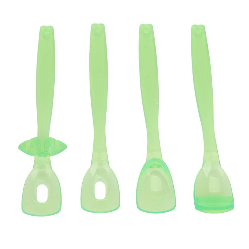 4pcs Tongue Muscle Trainer Lateralization Lifting Oral Muscle Exerciser for Language Disorders with 