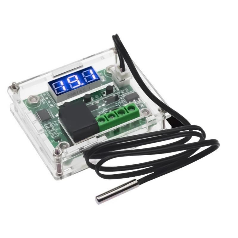 W1209 Temperature Control Module Temperature Controller For Precise Monitoring Relays Output AntiReverse Protections