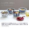 Tableware East Okonomi-don 13cm Scandinavian Pattern Lightweight Tableware Round