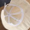 Women's Summer Ponytail Sun Hat - Korean Style Duckbill Cap with Face Covering, Thin Cotton for Versatile Sun Protection.