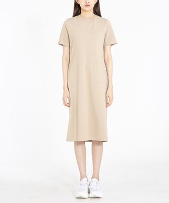 Row To Row Wrd023 Fine Cotton Pocket Dress (Goldsand)