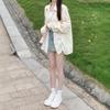 Women's Elegant French Design Long Sleeve Cardigan - Fashionable, Versatile, Age-Reducing Spring/Autumn Top