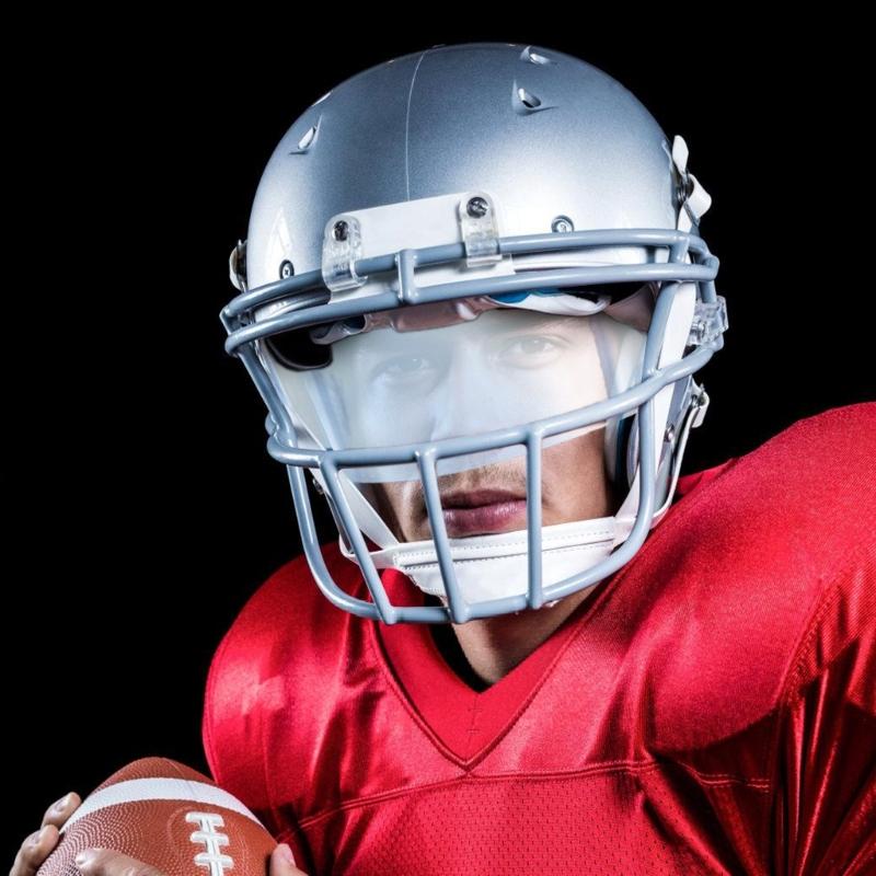 Clear Football Helmets Visors Scratch Resistant Eye Shield For Youth and Adults Youth Football Helmets Visors
