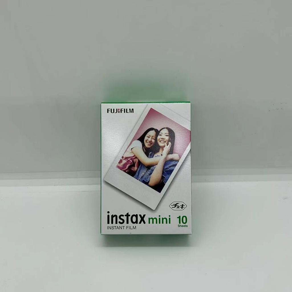 10/20 Sheets Fujifilm Instax Mini White Edge Films Photo Paper Films For Fujifilm Instant Mini 11 9 8 25 50s Fuji Camera Paper