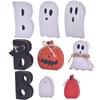 Halloween Decorations, BOO, Ghost Ornaments, Wooden, Halloween Tray Decorations, Ghost Festival Decorations, Holiday Decorations