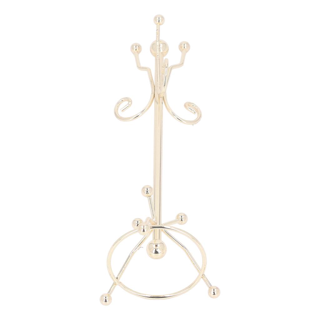 1:12 Scale Dollhouse Coat Rack Miniatures Dollhouse Hat Coat Rack Stand Realistic Miniature Hall