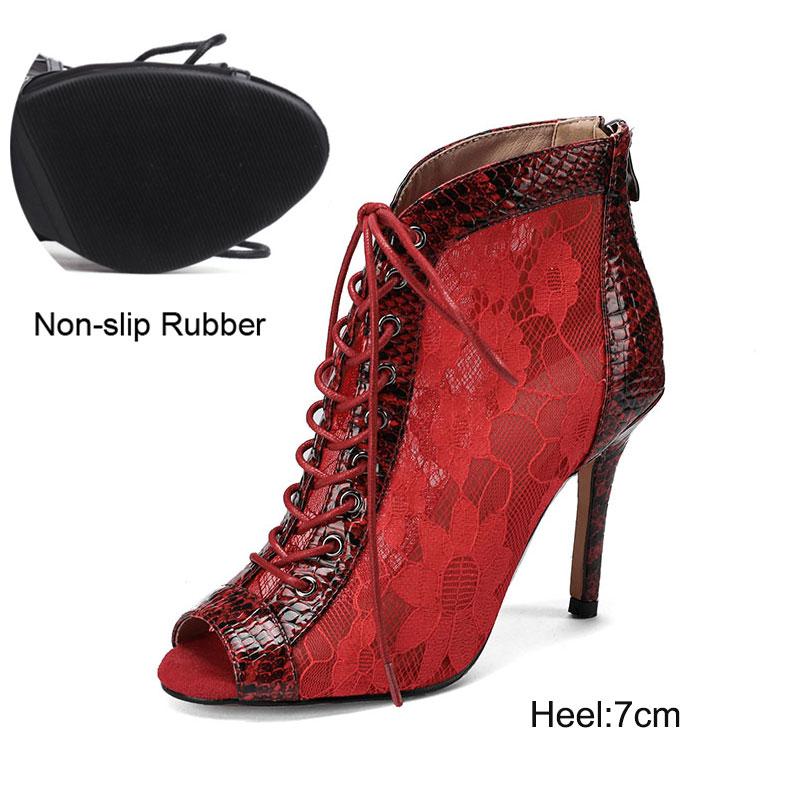 Dámské boty na tanec Dámské sálové latinskoamerické taneční boty Dívčí černé tango moderní salsa boty Svatební boty Dámské vysoké podpatky