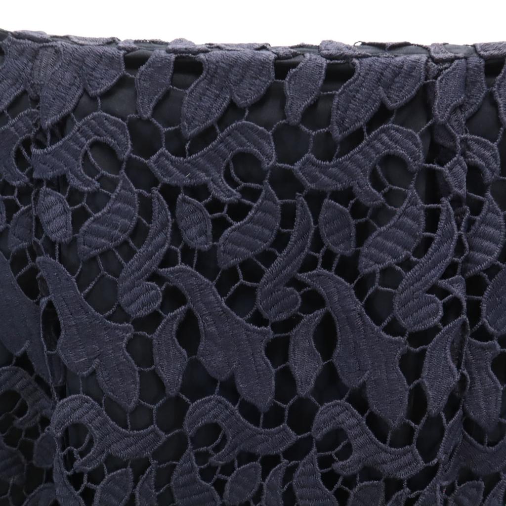 ESTNATION Long Length Total Race Tight Skirt 36 Navy Women Used