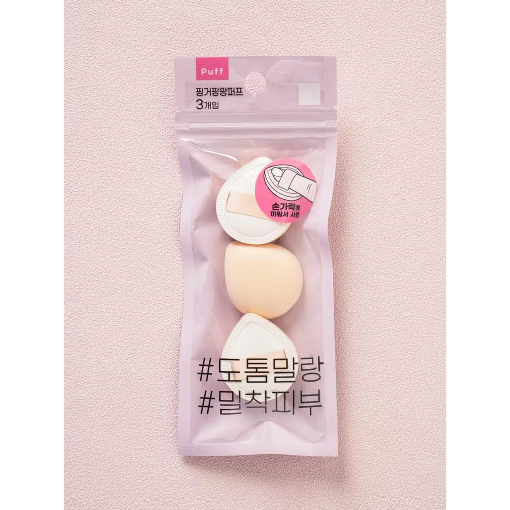 Finger soft & bouncy Puff 3PCS Set