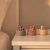 Yangyizhi Holz-Ätherisch-Öl-Diffusor, Buchenholz Aromatherapie Kleiner Runder Diffusor für Zuhause Büros Autos Yogaräume