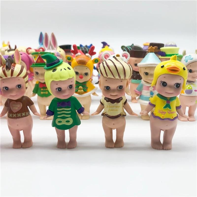 Non-Toxic 8Pcs Jupiter Love Happy Nake Body Baby Cupido Kewpie Doll Pvc Figure Limite Toy Gift For Kid Children Child