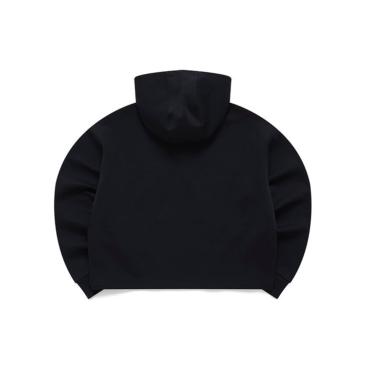 FILA Printed Sports Knit Hooded Pullover Sweatshirt Women sweatshirts Legendary-Blue F11W217201F-NV