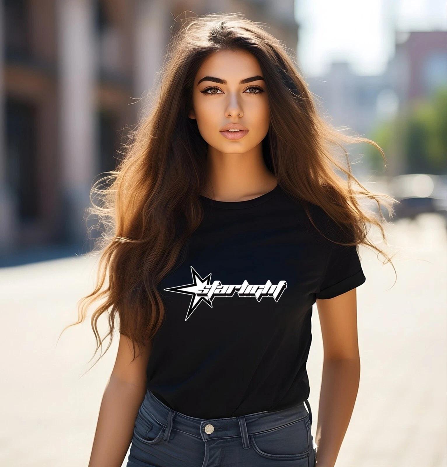 

Unisex Slim Fit T-Shirt - Starlight BW Original Summer Crewneck Slim Fit L