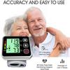 Wrist Digital Blood Pressure Monitor Tensiometer Automatic BP Sphygmomanometer Heart Rate Pulse Meter Health Medical Care