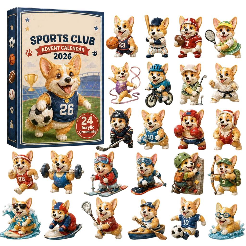 Soccer Christmas Calendar - Festive Holiday Collectible for Fans