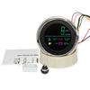 6 In 1 85mm Gauge Multi-Function Tachometer Fuel Gauge Water Temperature Oil Pressure Voltmeter Hour Meter For Boat Car 12V24V