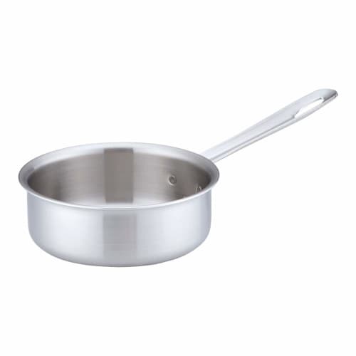 Endo Shoji Commercial Torino Saut? Pan, 15cm, Induction Cooktop Compatible, Aluminum-Clad Triple-Layer Steel, Made in Japan, ASTH501