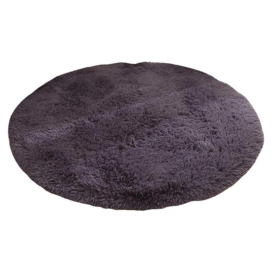 Bedroom Luxury Round Fluffy Area Rug Super Resistant Non-Slip Design Circle Rug
