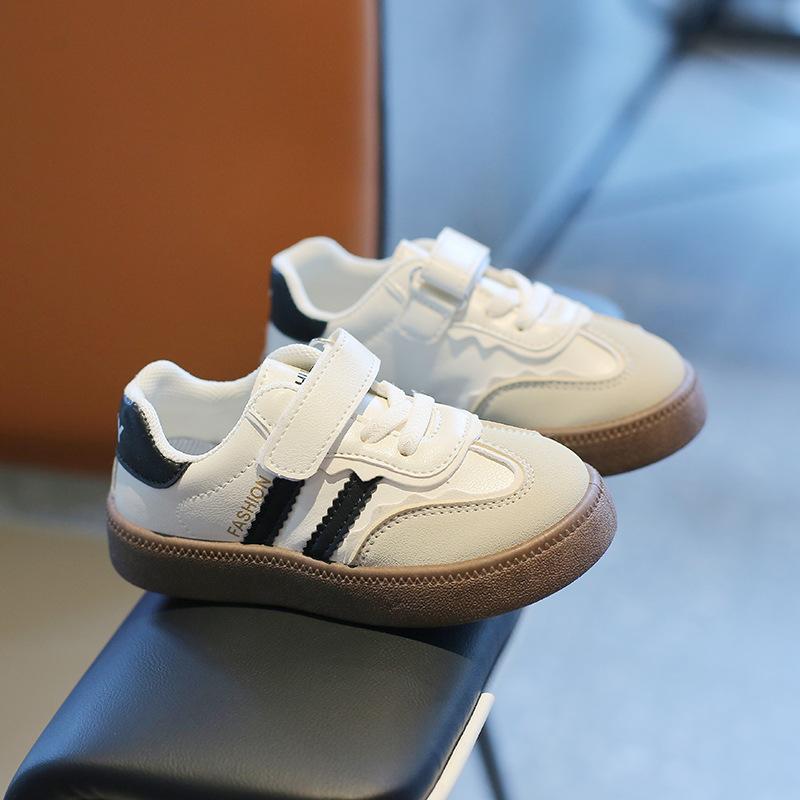 Spring Autumn Kids German Trainer Shoes Boys Girls Soft Sole Forrest Gump Sneakers Casual White Board Shoes Baby Toddler Shoes