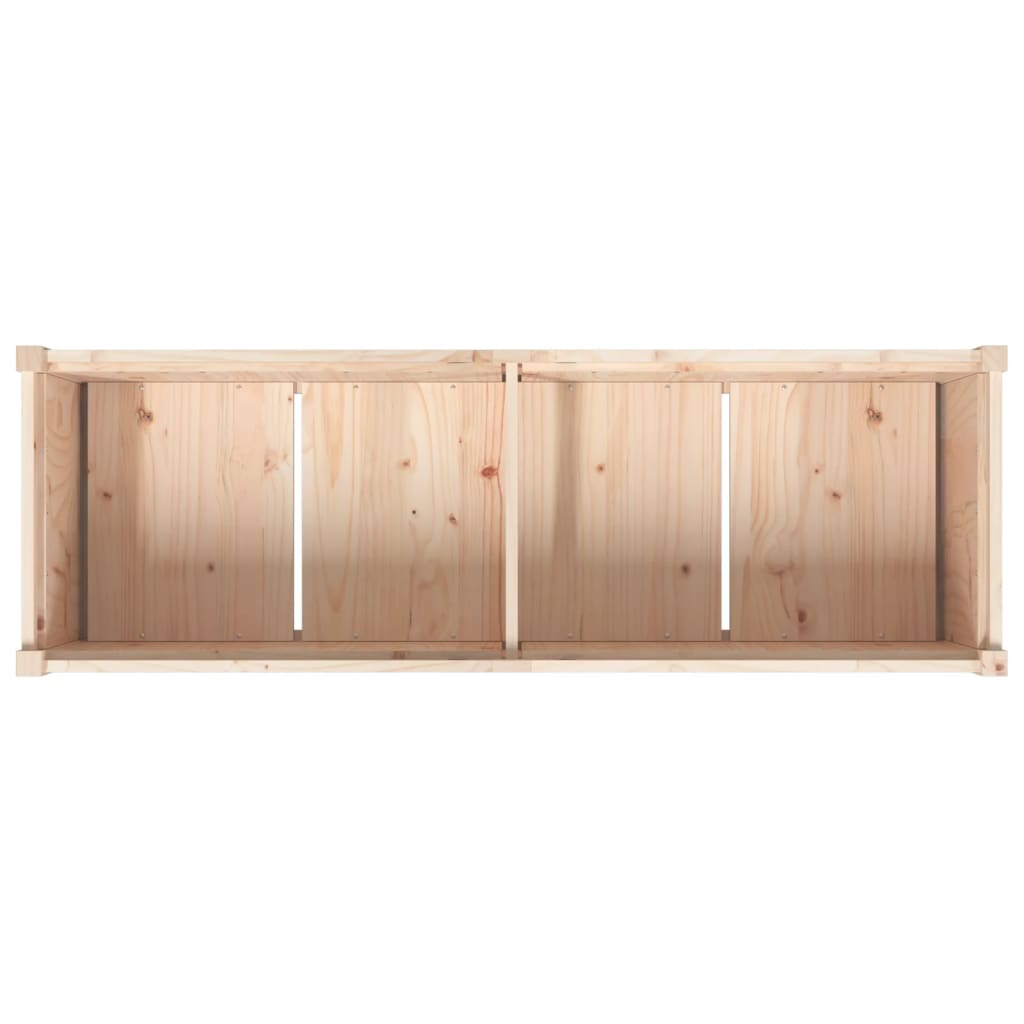 Planting Box 150 X 50 X 70 Cm Solid Pine Wood