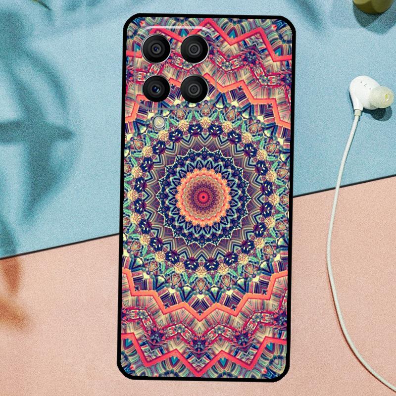 

Floral Flower Mandala Design For Samsung Galaxy M14 M34 M54 M20 M06 M16 M12 M13 M15 M35 M55 M33 M53 M21 M31 M32 M52 Case Samsung M51