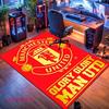 Round MUFC Rug Carpet Rug for Living Room Bedroom Home Sofa Decoration,Kids play Nonslip Floor Mat