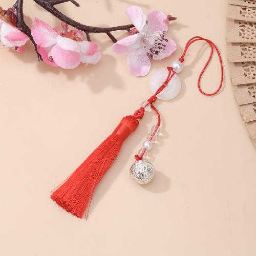 Qingxin Palace Bell Tassel Pendant Hanfu Waist with Yunmeng Jiang Pendant Palace Bell Ancient Style Accessories Fan Pendant Hanging Ear