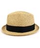 Yunibeosyeolkemiseuteuli Punk Short Beige Summer Fedora Summer Hat