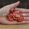 The First Layer Of Cowhide Creative Bag Pendant Motorcycle Keychain Making Mini Motorcycle Children'S Toys