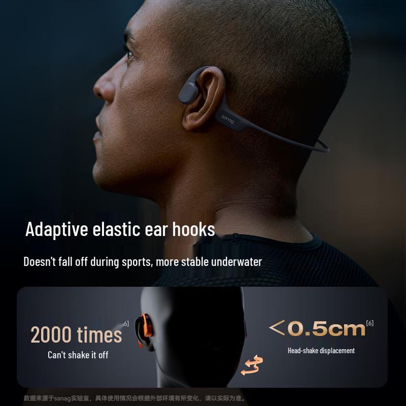 SANAG B77S Pro Max Bone Conduction Sports Headphones