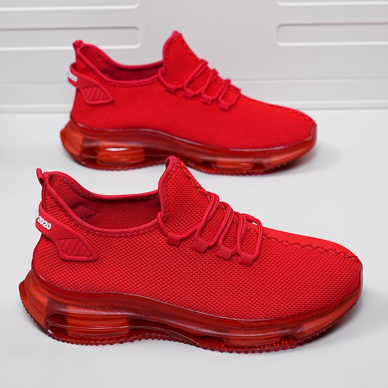 

Mens Blade Sneakers Running Shoes Slip on Outdoor Tennis Shoelaces Odor Resistant Athletic Shoes Lightweight Breathable Khaki 47 39 красный