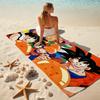 Dragon Ball Strandtuch Outdoor Camping Strandtuch für Urlaub Schwimmen Outdoor Pool Saugfähiges Badetuch
